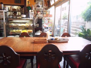 Table Seat of Menu of Nagi Shokudo