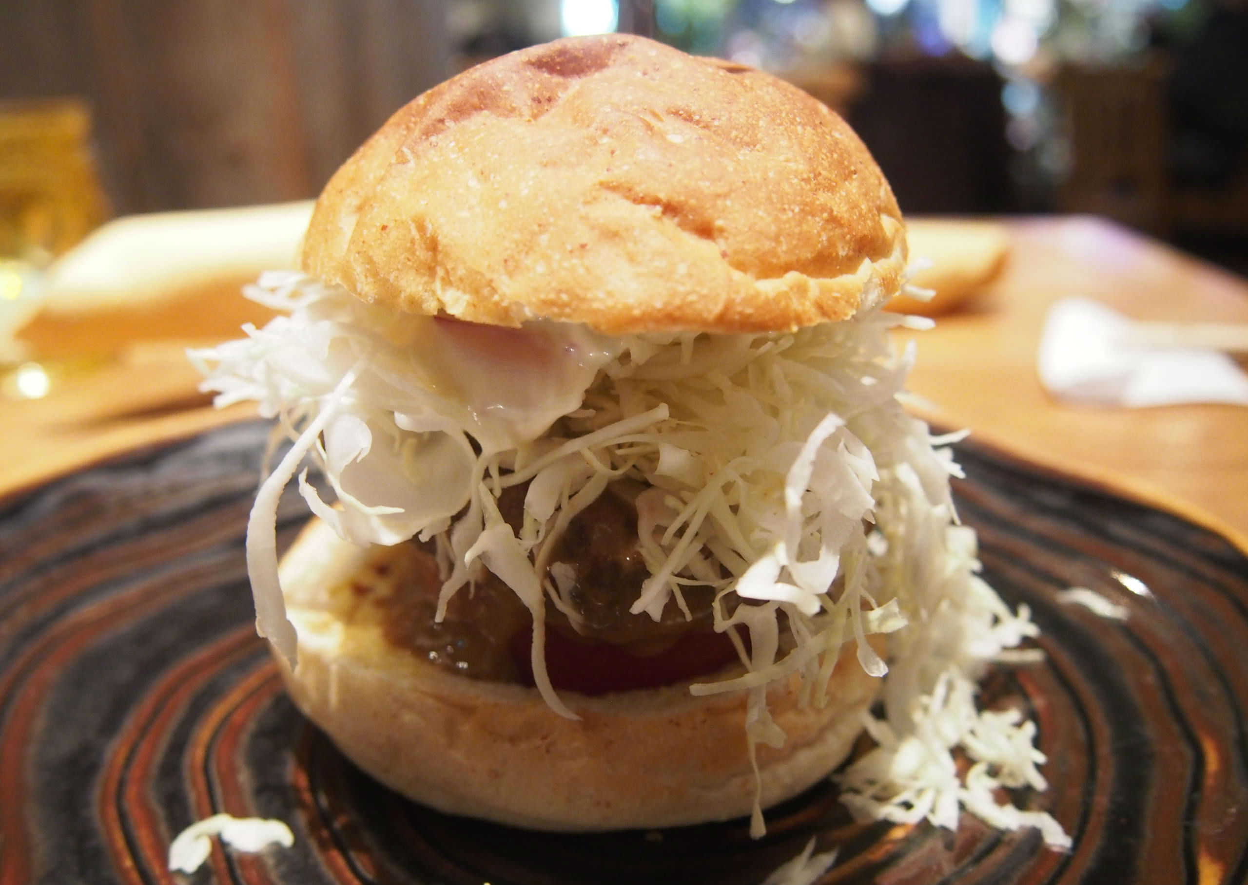 Vegan Burger of Mr. Farmer Shinjuku