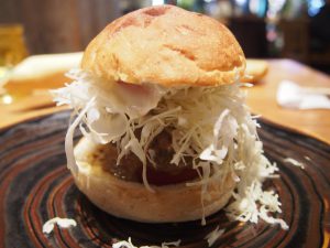 Vegan Burger of  Mr. Farmer Shinjuku