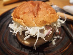 Vegan Burger of  Mr. Farmer Shinjuku