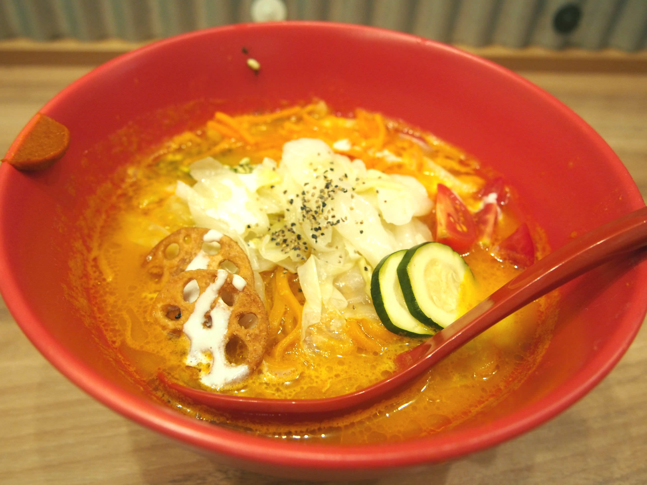 Veggie Ramen of Soranoiro Nippon