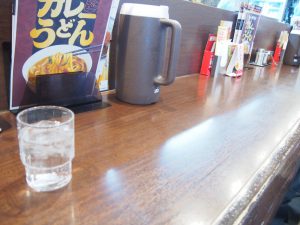 Counter Table of CoCo Ichibanya