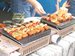 Vegetable Skewers of NURTI VEGESTAND