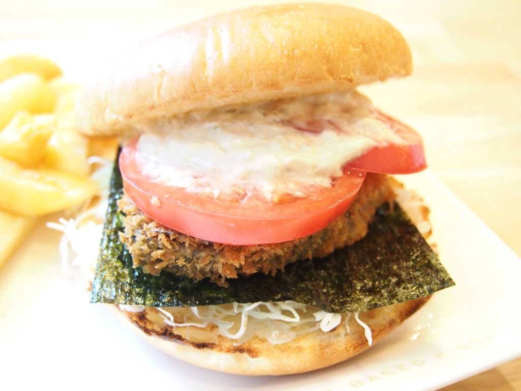 Taru Taru (Tartar sauce) Wasabi Burger