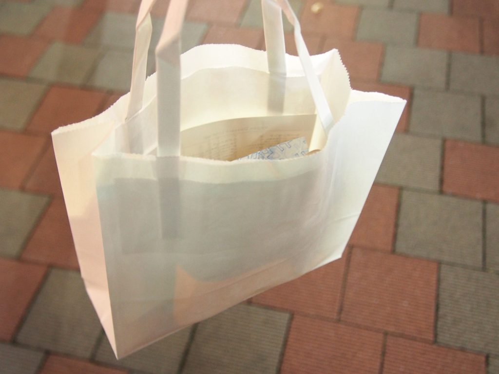 Paper Bag of AIN SOPH.Ginza