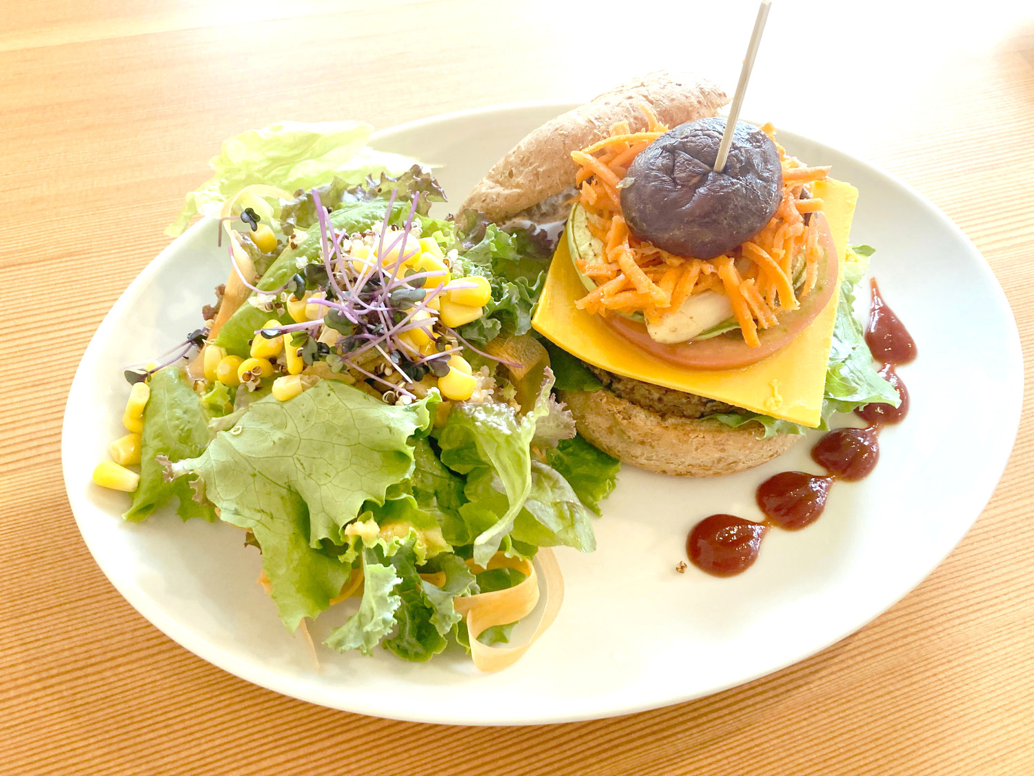 Alishan Park Veggie Burger