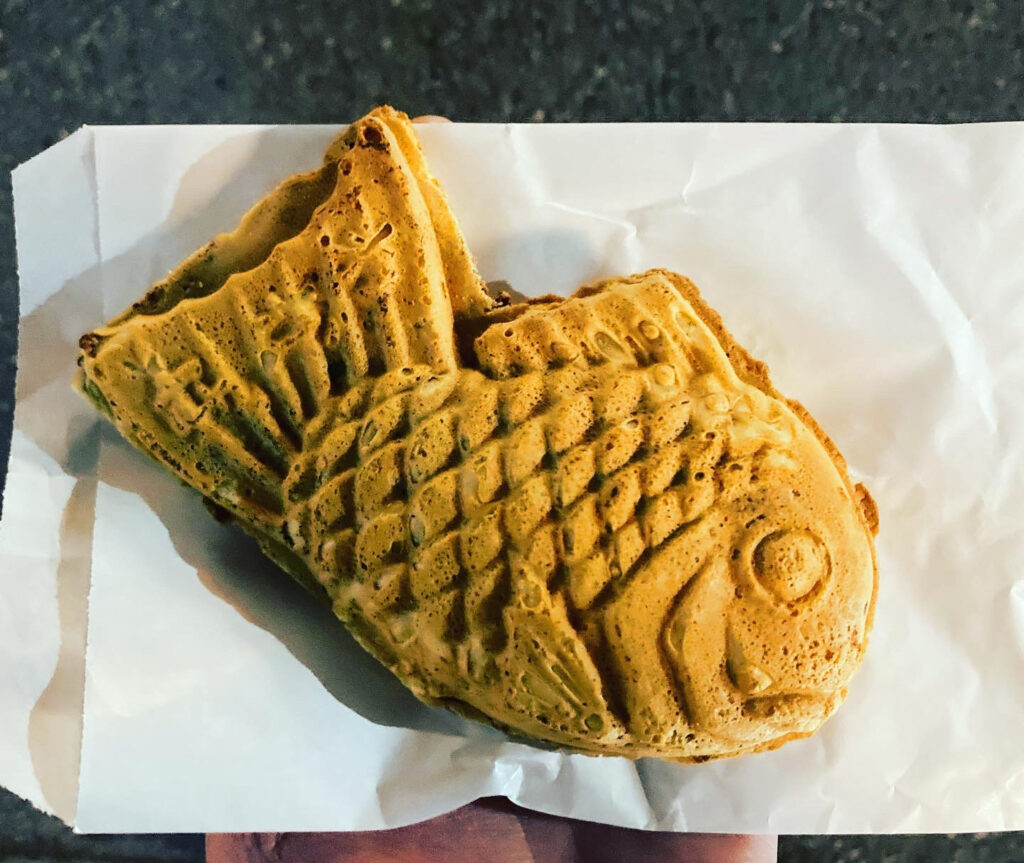 Vegan Taiyaki of Taiyaki Wakaba