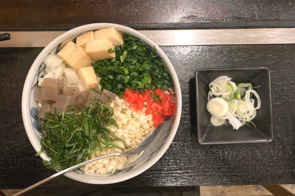 Vegetarian Okonomiyaki of Sakuratei Harajuku