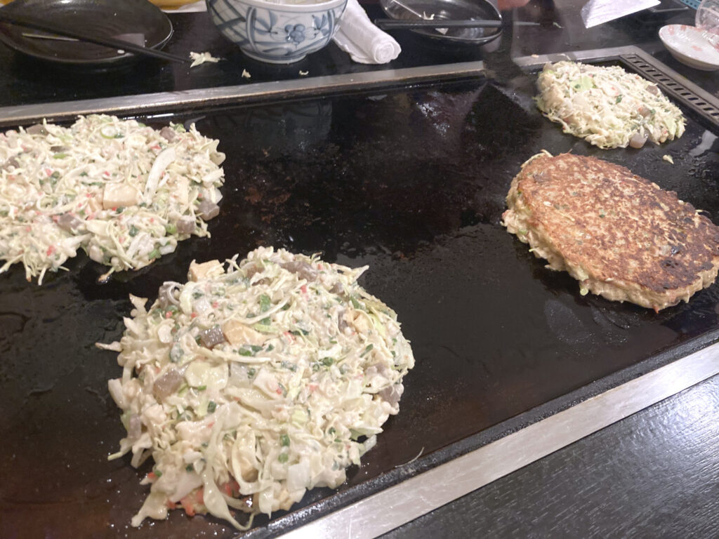 Vegetarian Okonomiyaki of Sakuratei Harajuku