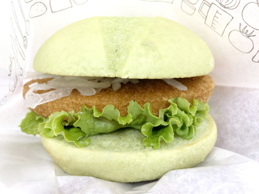 Soy Sea Burger (Plant-based Burger) of MOS Burger