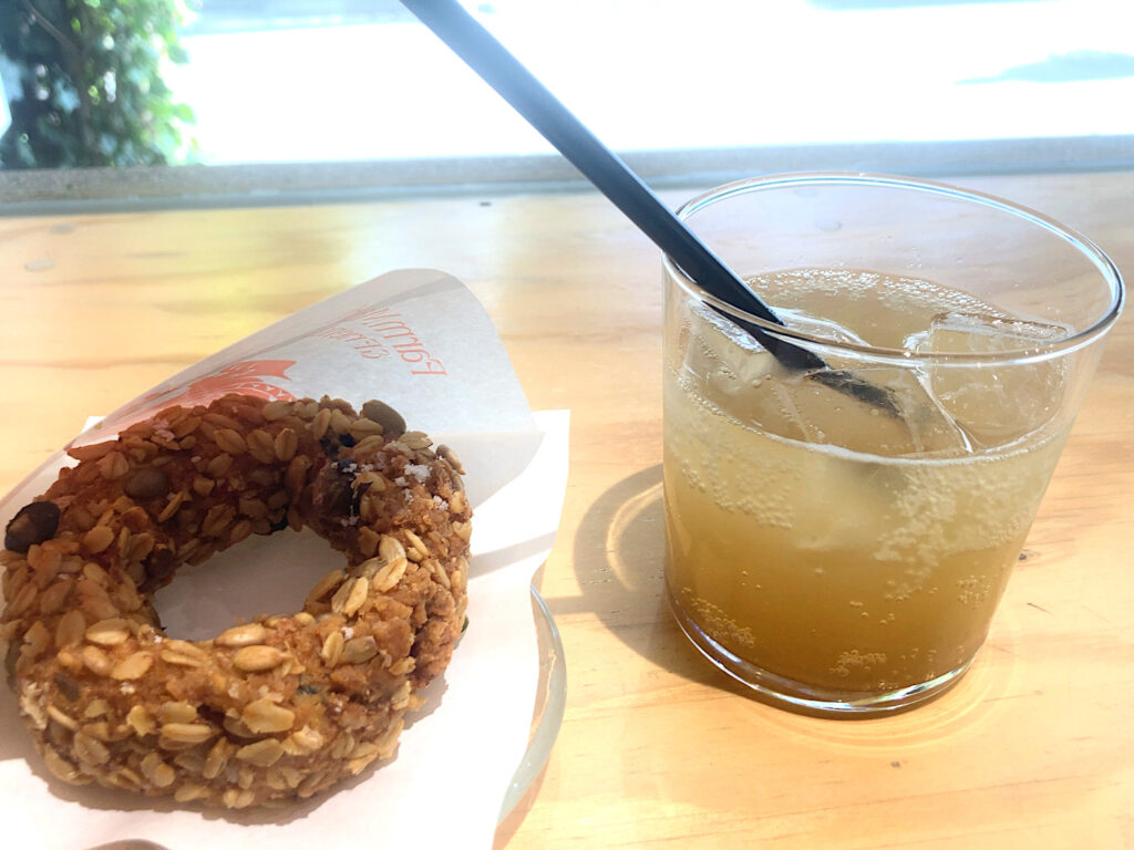 Vegan Cereal Doughnut and Kamiyama Citrus Sudachi Sylup!