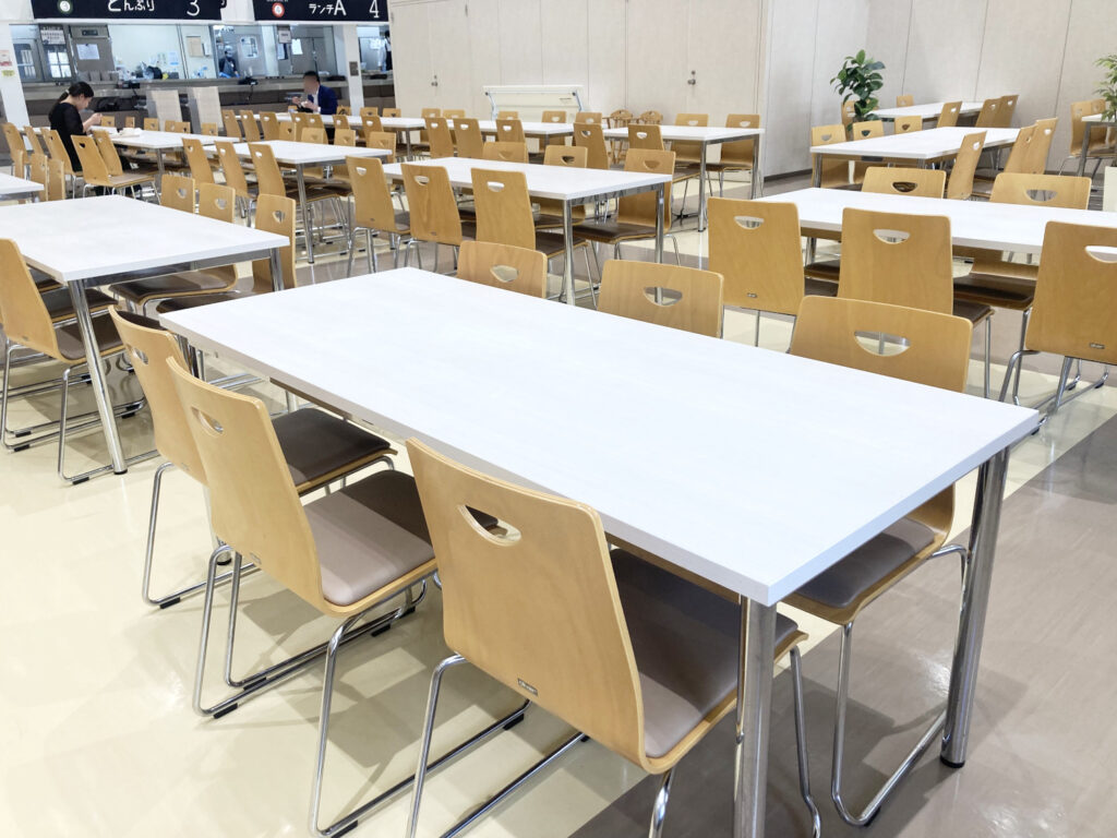 Table Seats of Cafeteria of TMG No.2