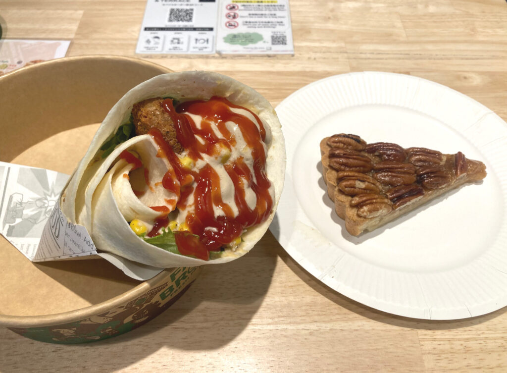 Vegan Dishes of Falafel Brothers Harajuku